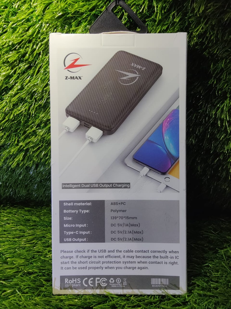 Power Bank ZMax ZM01 10000 MAH