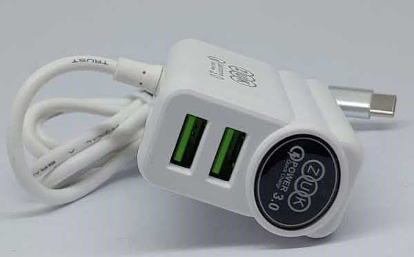 ZUK Type C 2 USB charger