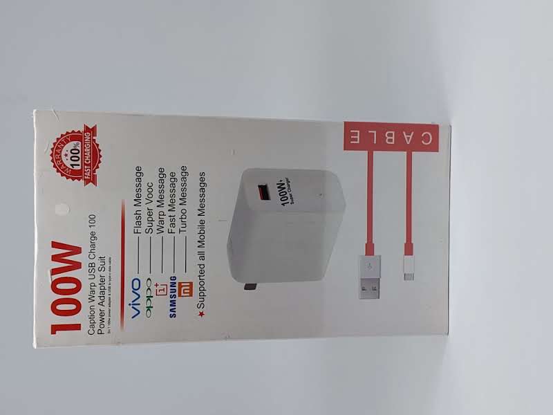 One plus 100 watt Adaptor