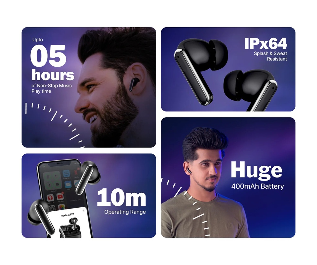 Ronin R-570 Gaming Airpods