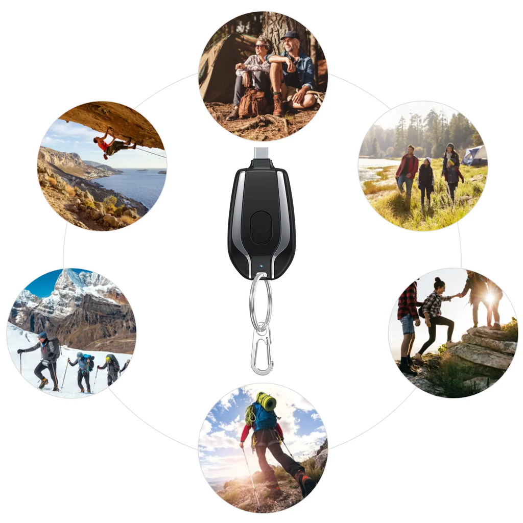 Portable Keychain power Bank 2000mAh