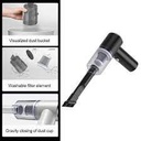 Powerful Rechargeable Cordless 2-in-1 Handheld Vacuum Cleaner with LED Light - Ultimate Cleaning Tool for Car, Sofa, Carpet,