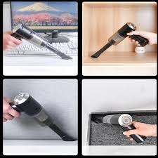 Powerful Rechargeable Cordless 2-in-1 Handheld Vacuum Cleaner with LED Light - Ultimate Cleaning Tool for Car, Sofa, Carpet,