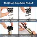 Vintage Dragon Style T9 Hair Barber Trimmer Machine -Trimmer For Men -Trimmer, Shaver, and T9 T-Shaped Blade for Precision