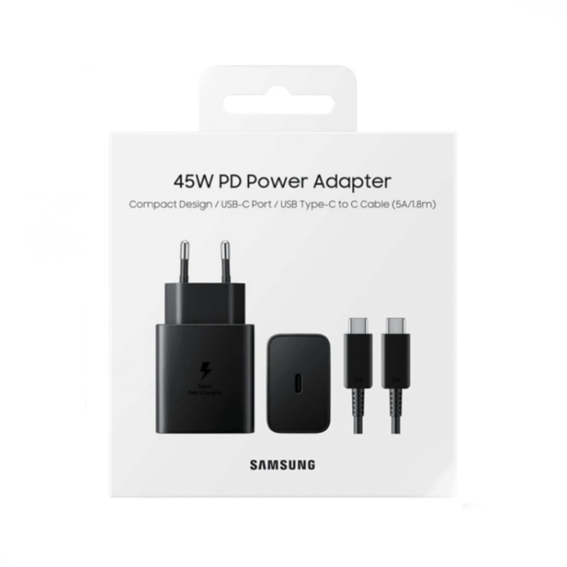 100% Original Samsung 45W Super Fast Charger 