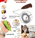 Electric Handheld Milk Coffee and Egg Mixture Beater Handy cell operator