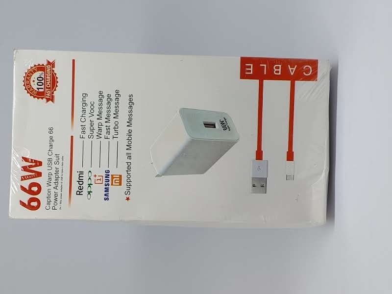 One plus 66 watt Adaptor