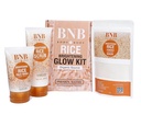 BNB Brightening Glow Kit Rice Scrub Face Wash + Mask (Pack Of 3)