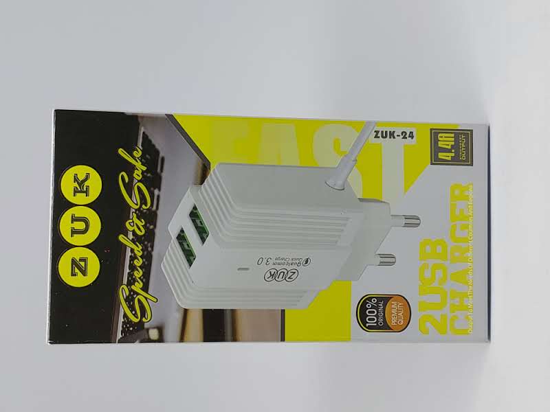 [30067] ZUK -2USB Micro Adaptor 4.4A