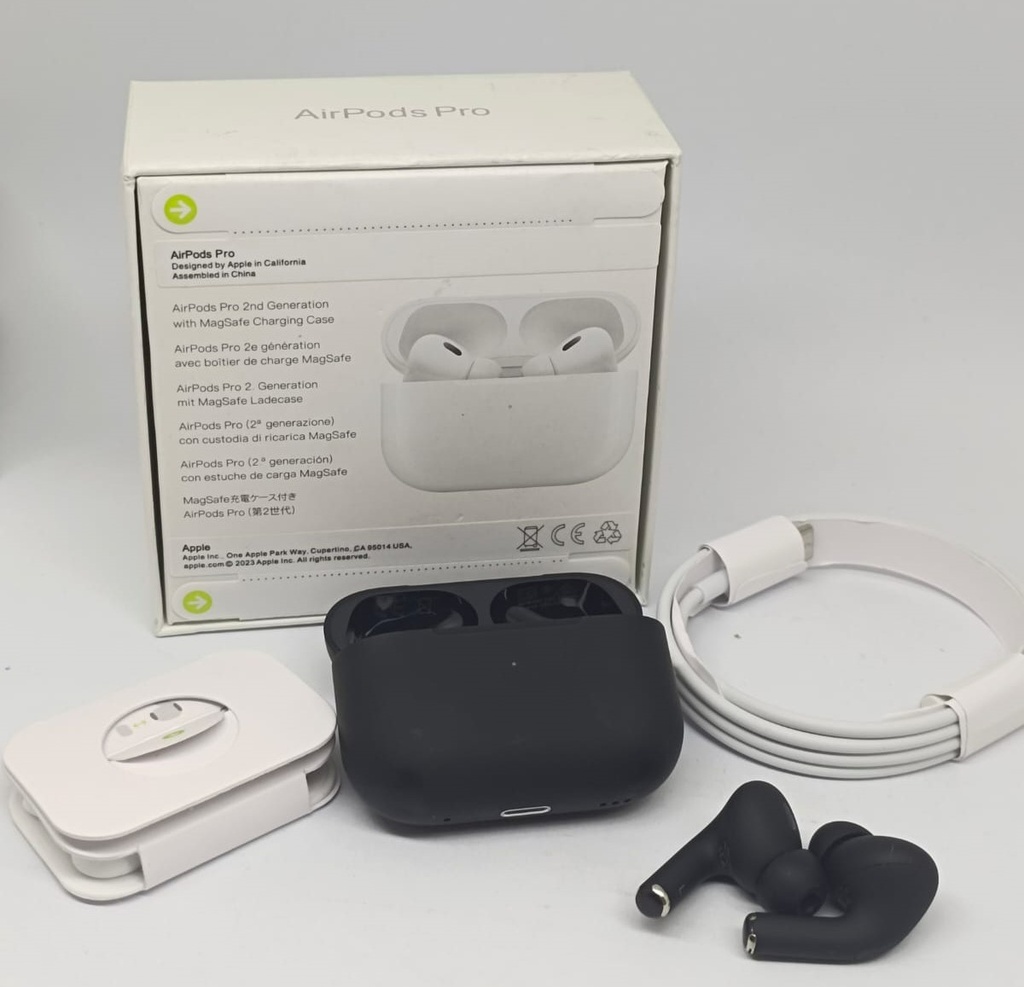 [30123] Air pods Pro 2 ( Black ) 2nd Generation 