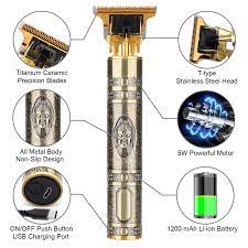[30151] Vintage Dragon Style T9 Hair Barber Trimmer Machine -Trimmer For Men -Trimmer, Shaver, and T9 T-Shaped Blade for Precision